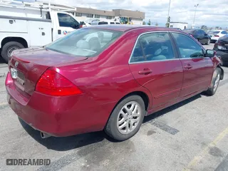 2006 Honda Accord Sdn LX SE with VIN 1HGCM563X6A099625, listed as a IAAI auction lot 41944837 with 1 mi miles. Bid and sale history available at carsss.com. Image 4.