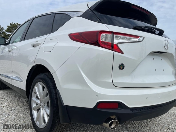2020 Acura RDX w/Technology Pkg with VIN 5J8TC1H56LL006187, listed as a Copart auction lot 49844545 with 27,331 mi miles and Salvage Title. Bid and sale history available at carsss.com. Image 3.