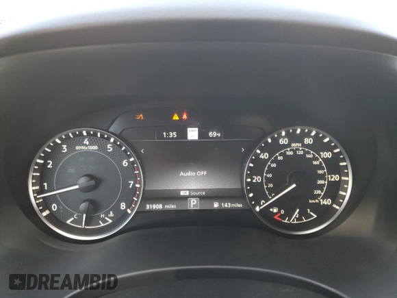 2023 Nissan Armada Platinum with VIN JN8AY2DA8P9404444, listed as a Copart auction lot 49158785 with 31,908 mi miles and Salvage Title. Bid and sale history available at carsss.com. Image 9.