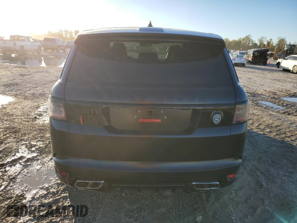 2021 Land Rover Range Rover Sport SVR with VIN SALWZ2RE5MA780919, listed as a Copart auction lot 84604744 with 36,867 mi miles and Salvage Title. Bid and sale history available at DreamBid. Image 6.