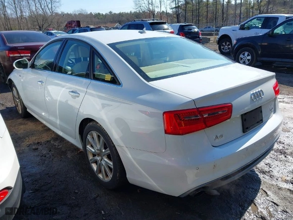 2012 Audi A6 3.0T Prestige with VIN WAUHGAFC2CN093047, listed as a IAAI auction lot 41623434 with 106,828 mi miles. Bid and sale history available at carsss.com. Image 3.