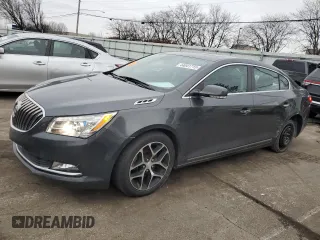 2016 Buick LaCrosse Sport Touring with VIN 1G4G45G31GF181189, listed as a Copart auction lot 44041715 with 135,643 mi miles and Clean Title. Bid and sale history available at carsss.com. Image 1.