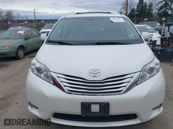 2014 Toyota Sienna Ltd with VIN 5TDDK3DC5ES073175, listed as a IAAI auction lot 41818572 with 107,971 mi miles. Bid and sale history available at carsss.com. Image 13.