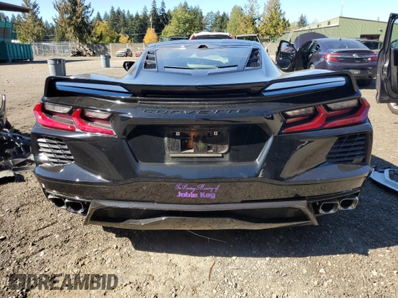 2021 Chevrolet Corvette 2LT with VIN 1G1YB2D46M5117525, listed as a Copart auction lot 65410514 with 11,480 mi miles and Salvage Title. Bid and sale history available at carsss.com. Image 6.