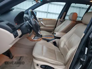2003 BMW X5 3.0i with VIN 5UXFA53563LV93490, listed as a Copart auction lot 81846624 with 254,679 mi miles and Salvage Title. Bid and sale history available at carsss.com. Image 7.