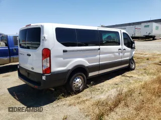 2022 Ford Transit Passenger XL with VIN 1FBAX9YG3NKA59727, listed as a Copart auction lot 57765794 with 21,845 mi miles and Salvage Title. Bid and sale history available at DreamBid. Image 3.