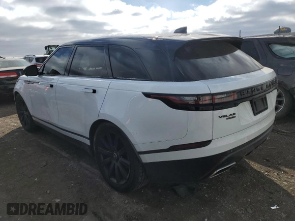 2019 Land Rover Range Rover Velar R-Dynamic SE with VIN SALYL2FV4KA209837, listed as a Copart auction lot 43863104 with 43,721 mi miles. Bid and sale history available at carsss.com. Image 2.