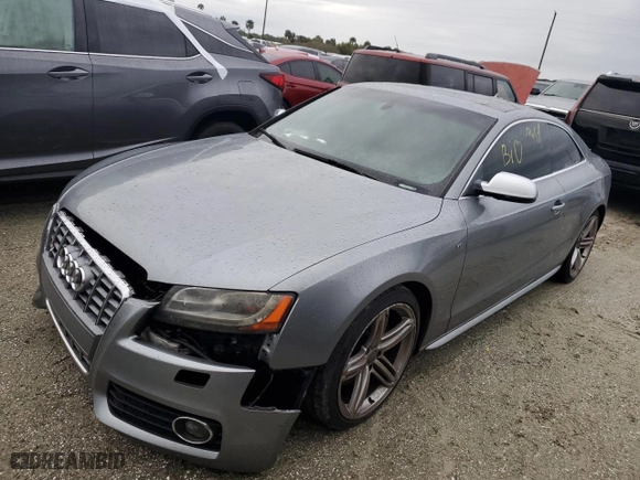 2010 Audi S5 Prestige with VIN WAUVVAFR4AA036379, listed as a Copart auction lot 74886574 with 0 mi miles and Salvage Title. Bid and sale history available at carsss.com. Image 1.