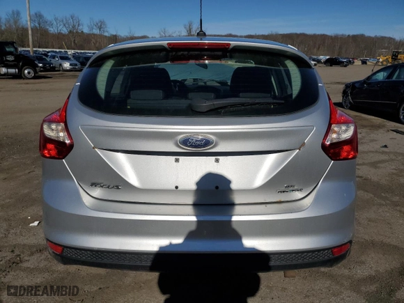 2013 Ford Focus SE with VIN 1FADP3K24DL287530, listed as a Copart auction lot 49607615 with 0 mi miles and Salvage Title. Bid and sale history available at carsss.com. Image 6.