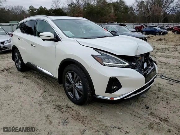 2024 Nissan Murano Platinum with VIN 5N1AZ2DS9RC126219, listed as a Copart auction lot 86307474 with 452 mi miles and Salvage Title. Bid and sale history available at carsss.com. Image 12.
