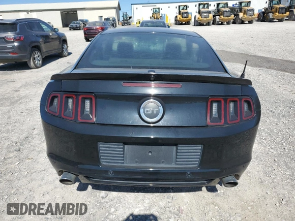 2013 Ford Mustang GT with VIN 1ZVBP8CF6D5248746, listed as a Copart auction lot 49592435 with Not Provided miles and Salvage Title. Bid and sale history available at carsss.com. Image 6.