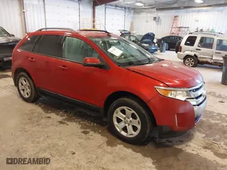 2012 Ford Edge SEL with VIN 2FMDK3J9XCBA22418, listed as a IAAI auction lot 41476052 with 203,928 mi miles. Bid and sale history available at carsss.com. Image 1.