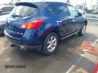 2009 Nissan Murano S with VIN JN8AZ18WX9W148342, listed as a IAAI auction lot 41742440 with 223,113 mi miles. Bid and sale history available at carsss.com. Image 4.