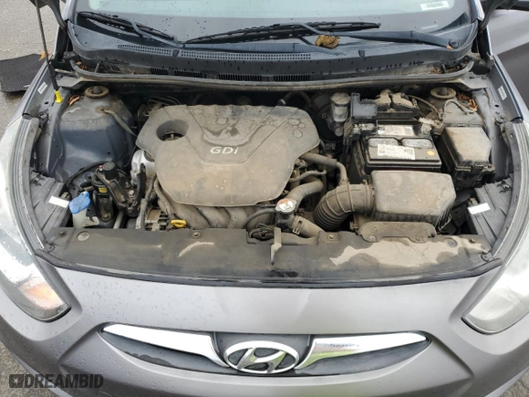 2013 Hyundai Accent GL with VIN KMHCT5AE8DU121879, listed as a Copart auction lot 48622275 with 91,443 mi miles and Clean Title. Bid and sale history available at carsss.com. Image 11.