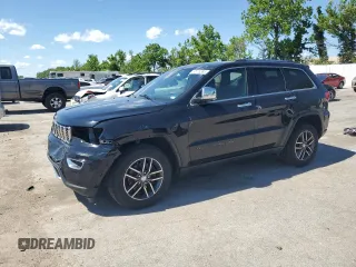 2017 Jeep Grand Cherokee Limited z VIN 1C4RJFBG5HC797356, wystawiony jako Copart lot #57476385 z przebiegiem 137 695 mil mil oraz Szkoda całkowita • Salvage title. Historia ofert i sprzedaży dostępna na DreamBid. Obrazek 1.