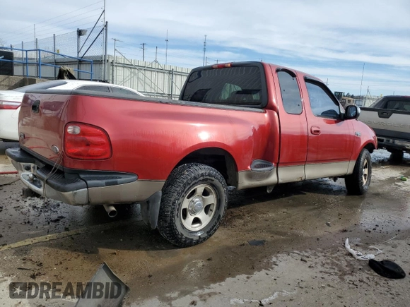2002 Ford F-150 XL with VIN 2FTRX07272CA43899, listed as a Copart auction lot 46228525 with 238,077 mi miles and Non repairable. Bid and sale history available at DreamBid. Image 3.