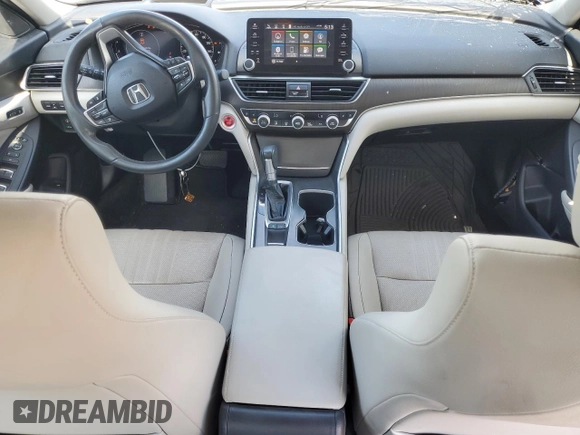 2018 Honda Accord Touring with VIN 1HGCV1F94JA059656, listed as a Copart auction lot 62375765 with 20,432 mi miles and Salvage title. Bid and sale history available at DreamBid. Image 8.