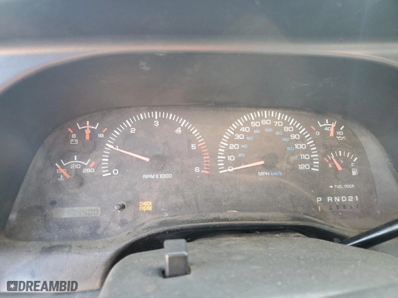 1998 Dodge Ram 1500 with VIN 1B7HC13Y9WJ177490, listed as a Copart auction lot 88320875 with 174,480 mi miles and Salvage Title. Bid and sale history available at carsss.com. Image 9.