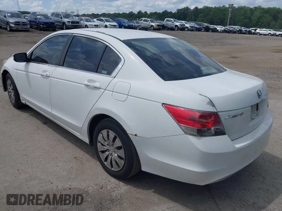 2008 Honda Accord LX z VIN 1HGCP26308A082857, wystawiony jako IAAI lot #42155580 z przebiegiem 190 752 mil mil oraz . Historia ofert i sprzedaży dostępna na DreamBid. Obrazek 3.