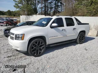 2008 Chevrolet Avalanche LTZ with VIN 3GNFK12328G115649, listed as a Copart auction lot 49725965 with 307,843 mi miles and Salvage Title. Bid and sale history available at carsss.com. Image 1.