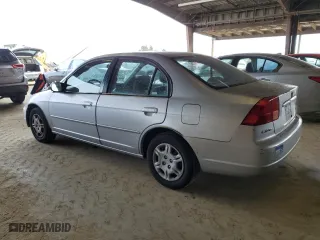 2002 Honda Civic LX with VIN JHMES16642S003913, listed as a Copart auction lot 47806825 with 113,830 mi miles and Clean Title. Bid and sale history available at carsss.com. Image 2.