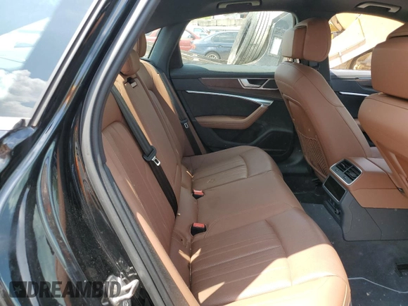 2021 Audi A6 Premium Plus with VIN WAUL2AF29MN024065, listed as a Copart auction lot 55937313 with 11,588 mi miles. Bid and sale history available at carsss.com. Image 10.