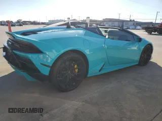 2020 Lamborghini Huracan z VIN ZHWUT4ZF5LLA14612, wystawiony jako Copart lot #81478114 z przebiegiem 14 832 mil mil oraz Szkody całkowita. Historia ofert i sprzedaży dostępna na DreamBid. Obrazek 3.