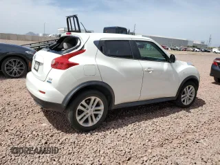 2013 Nissan Juke S with VIN JN8AF5MR5DT217481, listed as a Copart auction lot 51188725 with 105,975 mi miles and Clean Title. Bid and sale history available at carsss.com. Image 3.