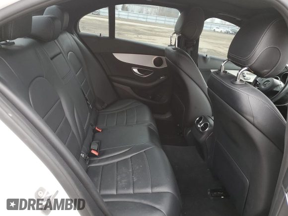 2017 Mercedes-Benz C 300 with VIN 55SWF4KB0HU207207, listed as a Copart auction lot 49957165 with 128,013 mi miles and Salvage title. Bid and sale history available at DreamBid. Image 10.