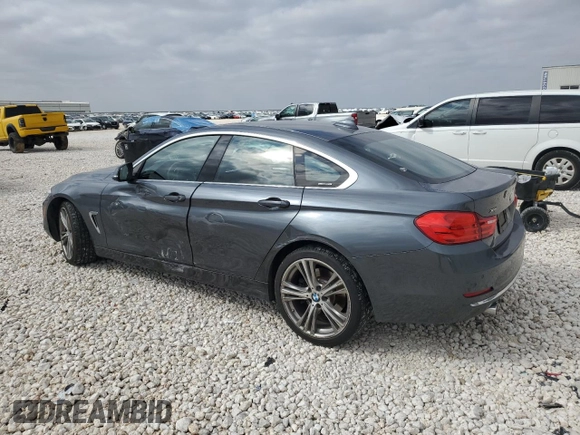 2017 BMW 4 Series 440i xDrive z VIN WBA4E5C56HG189437, wystawiony jako Copart lot #44070615 z przebiegiem 66 793 mil mil oraz Szkoda całkowita • Salvage title. Historia ofert i sprzedaży dostępna na DreamBid. Obrazek 2.