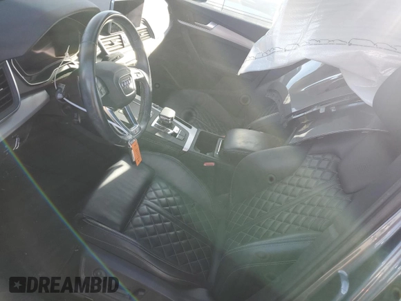 2018 Audi SQ5 Premium Plus with VIN WA1A4AFY1J2125925, listed as a Copart auction lot 86731324 with 56,875 mi miles and Salvage Title. Bid and sale history available at DreamBid. Image 7.