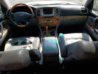 2006 Lexus LX 470 z VIN JTJHT00W264004516, wystawiony jako Copart lot #72607504 z przebiegiem 220 156 mil mil oraz Czysty tytuł • Clean title. Historia ofert i sprzedaży dostępna na DreamBid. Obrazek 8.