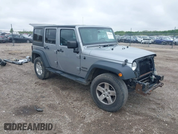 2013 Jeep Wrangler Unlimited Sport z VIN 1C4BJWDG3DL669593, wystawiony jako IAAI lot #42161265 z przebiegiem 89 747 mil mil oraz . Historia ofert i sprzedaży dostępna na DreamBid. Obrazek 1.