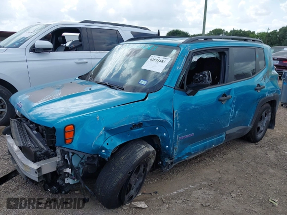 2021 Jeep Renegade Sport with VIN ZACNJDAB3MPM42343, listed as a IAAI auction lot 42551681 with 14,662 mi miles and . Bid and sale history available at DreamBid. Image 17.