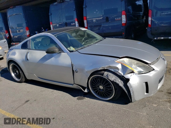 2004 Nissan 350Z Touring with VIN JN1AZ34E64T060440, listed as a Copart auction lot 79082914 with 178,742 mi miles and Salvage Title. Bid and sale history available at carsss.com. Image 4.