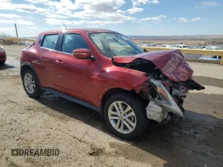 2016 Nissan Juke S with VIN JN8AF5MR9GT609268, listed as a Copart auction lot 42554975 with Not Provided miles and Salvage Title. Bid and sale history available at DreamBid. Image 4.
