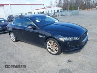 2019 Jaguar XE 25t with VIN SAJAR4FX2KCP52632, listed as a IAAI auction lot 41585317 with 1 mi miles. Bid and sale history available at carsss.com. Image 1.