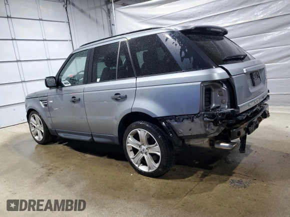 2011 Land Rover Range Rover Sport SC with VIN SALSH2E42BA708927, listed as a Copart auction lot 57239205 with 138,883 mi miles and Salvage title. Bid and sale history available at DreamBid. Image 2.