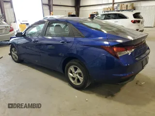 2023 Hyundai Elantra SE with VIN KMHLL4AG9PU594965, listed as a Copart auction lot 62406545 with 21,594 mi miles and Salvage title. Bid and sale history available at DreamBid. Image 2.