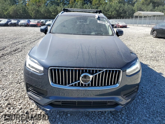 2022 Volvo XC90 Momentum with VIN YV4102CK4N1845770, listed as a Copart auction lot 76307074 with 31,624 mi miles and Salvage Title. Bid and sale history available at DreamBid. Image 5.