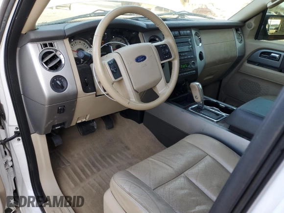 2013 Ford Expedition Max XLT with VIN 1FMJK1H52DEF46663, listed as a Copart auction lot 46062435 with 153,675 mi miles and Salvage title. Bid and sale history available at DreamBid. Image 8.