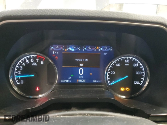 2021 Ford F-150 XL with VIN 1FTFW1E55MFA52455, listed as a Copart auction lot 57447905 with 93,373 mi miles and Salvage title. Bid and sale history available at DreamBid. Image 9.