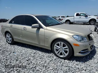2012 Mercedes-Benz C-Class C 250 Sport with VIN WDDGF4HB4CR238689, listed as a Copart auction lot 54550575 with 45,226 mi miles and Salvage Title. Bid and sale history available at carsss.com. Image 4.
