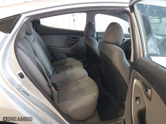 2013 Hyundai Elantra GLS with VIN 5NPDH4AE0DH349227, listed as a IAAI auction lot 41925408 with 142,396 mi miles. Bid and sale history available at carsss.com. Image 8.