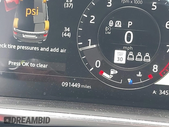 2019 Land Rover Range Rover Sport HSE Dynamic with VIN SALWV2SV0KA420637, listed as a IAAI auction lot 41484130 with 91,449 mi miles. Bid and sale history available at carsss.com. Image 15.