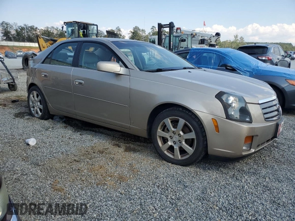 2006 Cadillac CTS with VIN 1G6DP577060129378, listed as a Copart auction lot 73176844 with 90,923 mi miles and Salvage Title. Bid and sale history available at carsss.com. Image 4.