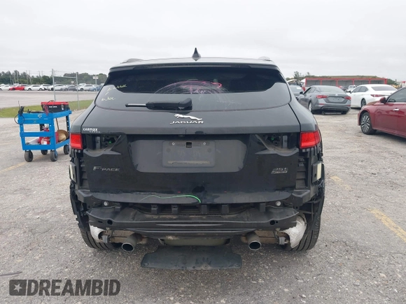2018 Jaguar F-Pace 25t Premium with VIN SADCJ2FX2JA270891, listed as a IAAI auction lot 41381282 with 75,779 mi miles and . Bid and sale history available at DreamBid. Image 17.