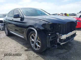 2021 BMW X4 xDrive30i z VIN 5UX2V1C01M9E58032, wystawiony jako IAAI lot #41919994 z przebiegiem 86 551 mil mil oraz . Historia ofert i sprzedaży dostępna na DreamBid. Obrazek 1.