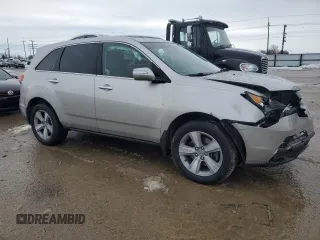 2011 Acura MDX Tech Pkg with VIN 2HNYD2H67BH530373, listed as a Copart auction lot 42739175 with 188,519 mi miles and Salvage Title. Bid and sale history available at carsss.com. Image 4.