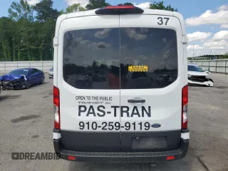 2022 Ford Transit Passenger XL z VIN 1FDZK1C85NKA69802, wystawiony jako Copart lot #56595895 z przebiegiem 67 239 mil mil oraz Szkoda całkowita • Salvage title. Historia ofert i sprzedaży dostępna na DreamBid. Obrazek 6.